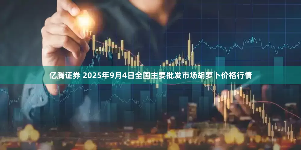 亿腾证券 2025年9月4日全国主要批发市场胡萝卜价格行情